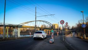 Foto: Starý most Kapitána Bartoše nahradí dočasný, než bude postaven nový