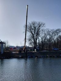 Foto: Starý most Kapitána Bartoše nahradí dočasný, než bude postaven nový