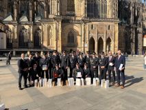 Prezident Petr Pavel ocenil hasiče, policisty a záchranáře za za mimořádně náročný zásah z loňského 5. června v Pardubicích