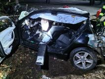 Řidič vozu BMW měl tragickou nehodu u obce Lukavice. K místu letěl vrtulník, ale i přes veškeré úsilí záchranářů odletěl prázdný