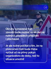 Sobota přinese velké komplikace v dopravě díky souběhu dvou sportovních akcí