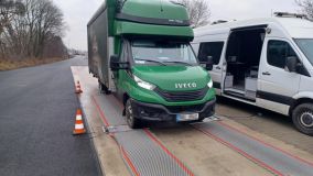 Pět dodávek a pět překročení nejvyšší povolené hmotnosti