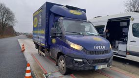 Pět dodávek a pět překročení nejvyšší povolené hmotnosti