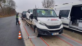 Pět dodávek a pět překročení nejvyšší povolené hmotnosti