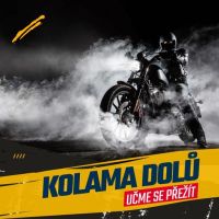 Kolama dolů, naučte se přežít! Akce pro motorkáře. Připravte se na sezónu jízdou na polygonu, zdarma