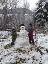 Lidé poslali hasičům spoustu fotek sněhuláků do soutěže o toho nejpovedenějšího, podívejte se