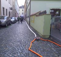 V ulici Zámecká v Moravské Třebové vypukl požár v prvním patře obytného domu