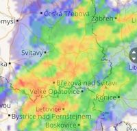 Foto: Průtrž mračen způsobila lokální záplavu v Baníně, Rudné a Svojanově