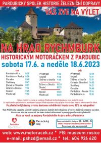 TIP NA VÝLET: Vydejte se o víkendu motoráčkem na hrad Rychmburk