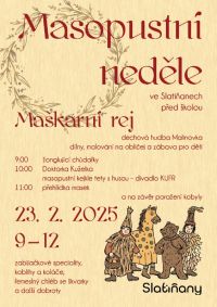 Masopust v Pardubickém kraji: Sobota nabídne masopustní obchůzky tak, jak se konaly před sto lety