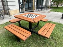 Nový nízký lanový park a šachový stolek u kavárny. To jsou zrealizované nápady obyvatel Svitav