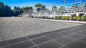 Nové kolbiště na dostihovém závodišti v Pardubicích bude největší svého druhu u nás