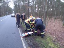 Pondělní nehody: Auto srazilo ženu, další to napálilo do stromu a třetí se o strom opřelo, skončilo v příkopu