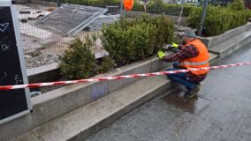 Okolo nádraží jsou rozmístěny návnady proti potkanům