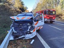 Obrazem: Pět nehod během pátečního rána zaměstnalo hasiče