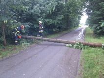 Bouřky se prohnaly Českem, škodily i v Pardubickém kraji