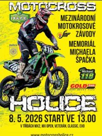 V Holicích odstartují Mezinárodní motokrosové závody o  česko-slovenský pohár – Memoriálu Michaela Špačka