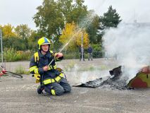 OBRAZEM: Poslední směna příslušníka Martina: Tohle si pro něj přichystali kolegové hasiči