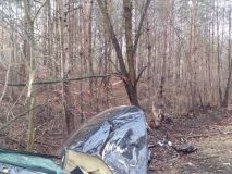 Elektromobil mezi Pardubicemi a Černou za Bory narazil do stromu