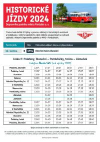 Vyrazte v neděli na projížďku po městě v historickém trolejbusu
