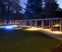 Nově revitalizovaný park v Ústí nad Orlicí je krásným místem k odpočinku a procházkám a nově i letním kinem