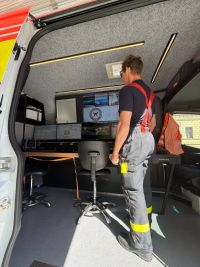 Pardubičtí hasiči mají nový spojový a komunikační vůz Mercedes Sprinter
