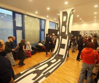 Výstavu prací studentů uměleckoprůmyslové školy Ústí nad Orlicí můžete zhlédnout pod radnicí