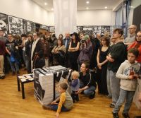 Výstavu prací studentů uměleckoprůmyslové školy Ústí nad Orlicí můžete zhlédnout pod radnicí