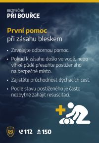Toto za bouřky určitě nedělejte. Poznáte jaká vzdálenost bouřky je ještě bezpečná?