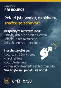 Toto za bouřky určitě nedělejte. Poznáte jaká vzdálenost bouřky je ještě bezpečná?