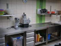 Tady se bude vařit pro děti z MŠ Mozaika na Závodu Míru