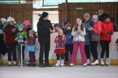 Obrazem: Pohádkové postavy a další masky na ledě. Karneval si v Ústí nad Orlicí lidé užili