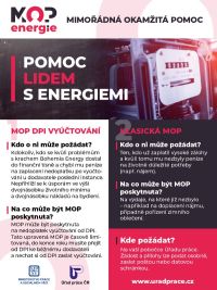 Dostali jste se do finančních problémů kvůli dodavatelům energií? Požádejte úřad práce o mimořádnou okamžitou pomoc