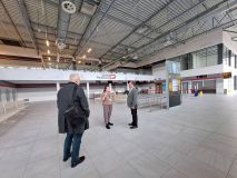 Foto: Podoba nového patra terminálu letiště v Pardubicích se již rýsuje