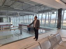 Foto: Podoba nového patra terminálu letiště v Pardubicích se již rýsuje