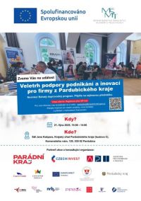 V Pardubicích bude Veletrh podnikání a inovací pro firmy. Získáte tam dobrou radu nebo konzultaci vašeho záměru