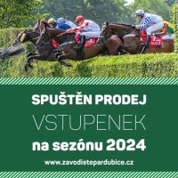 Vstupenky na letošní dostihovou sezónu jsou v prodeji