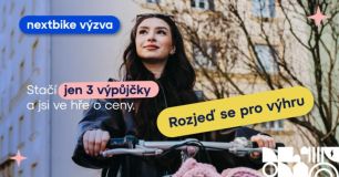 Jezděte na sdíleném kole, můžete vyhrát jednu ze zajímavých cen