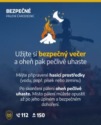 Pálení čarodějnic: Tradice, která baví, ale vyžaduje opatrnost. Jak na to bezpečně radí hasiči