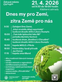 Den Země v Chrudimi přinese den plný zábavy, poznání i inspirace a také několik dalších zajímavých akcí