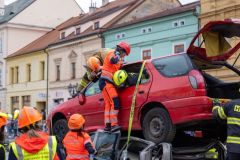 Naši záchranáři se na soutěži neztratili