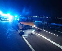 Na obchvatu u Slatiňan se srazila dodávka s osobním vozem, na místě je pět zraněných