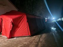 Nelehká práce hasičů: v Albrechticích bude dnes probíhat likvidace drůbeže nakažené ptačí chřipkou