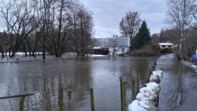 Od půlnoci již přes sto výjezdů hasičů kvůli velké vodě. Hasiči zachraňovali i dobytek