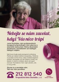 Terapeutická linka Sluchátko je cestou k psychoterapii a ke spokojenějšímu životu, slouží nejen seniorům