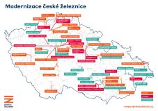 V příštím roce se naplno rozběhne obnova dalšího památkového chráněného objektu, a to na hlavním nádraží v Pardubicích. Začne se také s instalací ETCS v úseku Pardubice – Hradec Králové