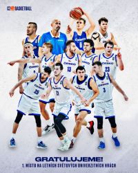 Neuvěřitelný úspěch českých basketbalistů, z Letních světových univerzitních her vezou zlato