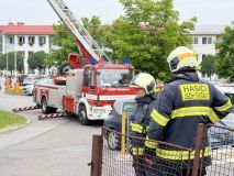 Na pokoji v druhém patře interny hoří, volala sestra ze Svitavské nemocnice