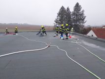 V sále kulturního domu v Lubné vypukl požár