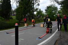 Foto: Hasiči prověřili svoji zdatnost na soutěži v náročných disciplínách TFA na Ohnivé rozhledně na Andrlově Chlumu